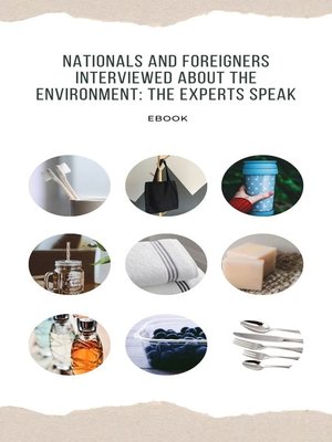 cover image of Nationals and foreigners interviewed about the environment